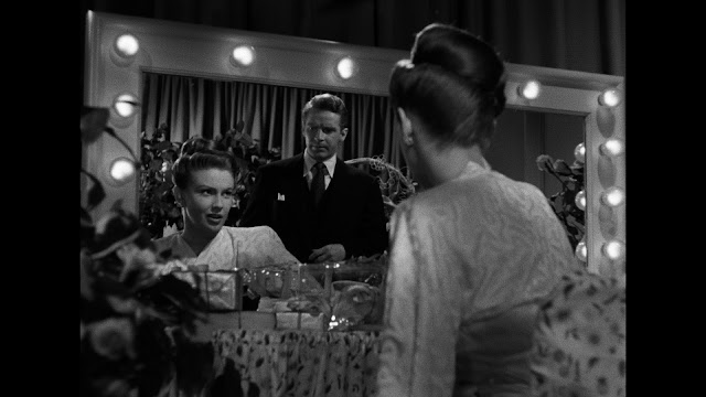 Joan Leslie and Richard Basehart in Repeat Performance (1947)