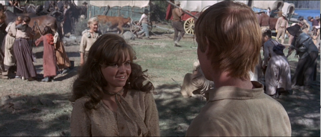 Sally Field and Michael McGreevey in The Way West (1967)