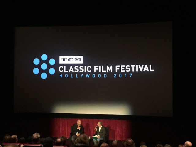 Pierre Simenon and Bruce Golstein at the 2017 TCM Classic Film Festival