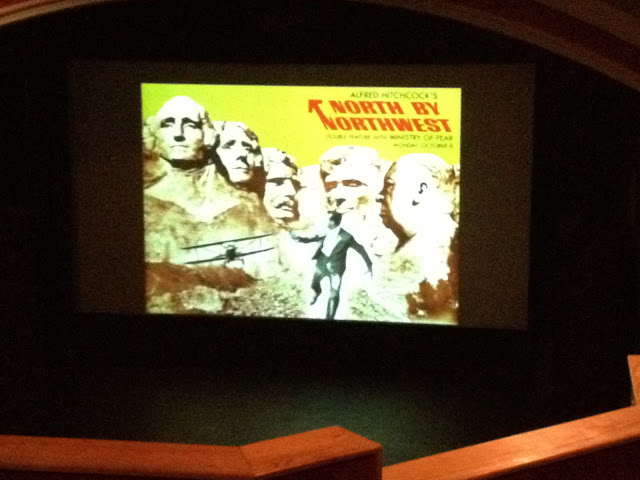 North by Northwest 1959 showing on the big screen at The Brattle Theatre.